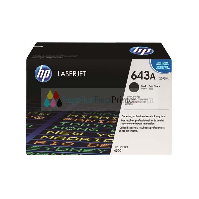 HP Jual Black Toner 643A [Q5950A]
