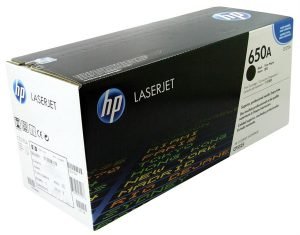 HP 650A Black LaserJet Toner (CE270A)