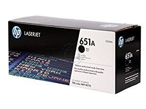 HP 651A BLack Original LaserJet Toner Cartridge (CE340A)