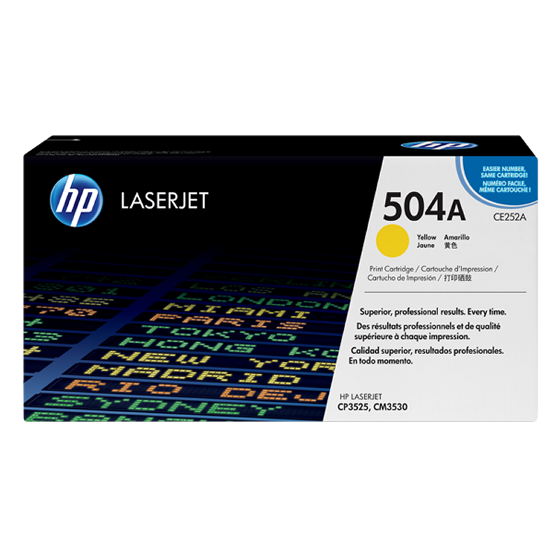 HP 504A Yellow Toner [CE252A]