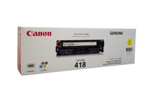 Toner Canon 418 Yellow