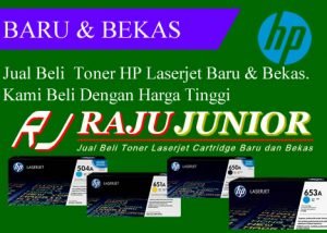 Jual beli cartridge, toner laserjet baru dan bekas